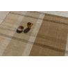 Tapis contemporain extérieur et intérieur recyclé plat Zona Block Stripe