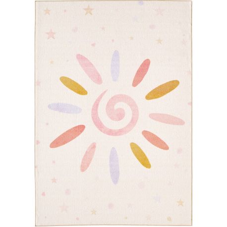 Tapis chambre enfant coloré rectangle Tibo