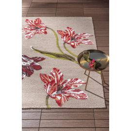 Tapis floral extérieur et intérieur recyclé Botanical