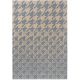 Tapis extérieur et intérieur abstrait tufté main moderne Houndstooth