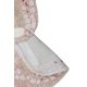 Tapis lavable en machine enfant coton Baby Butterfly