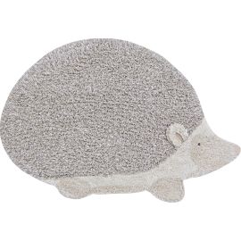Tapis coton enfant lavable en machine Hedgehog
