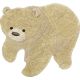 Tapis coton lavable en machine enfant Bear