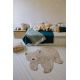 Tapis coton lavable en machine enfant Bear