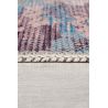 Tapis abstrait moderne lavable en machine plat Reid