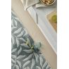 Tapis floral lavable en machine moderne plat Wallace