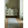 Tapis floral lavable en machine moderne plat Wallace