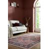 Tapis vintage plat lavable en machine rayé Windsor