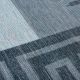 Tapis ethnique plat lavable en machine moderne Lawson