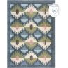 Tapis ethnique plat lavable en machine moderne Lawson