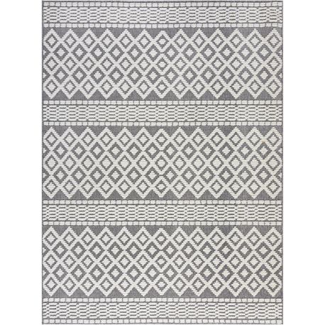 Tapis plat moderne lavable en machine Jhansi