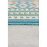 Tapis extérieur et intérieur multicolore plat moderne Coast