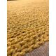 Tapis naturel jute et coton tissé main Japandi