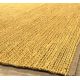 Tapis naturel jute et coton tissé main Japandi