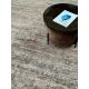 Tapis jute design noué main poils ras Namib