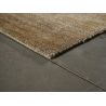 Tapis jute et soie de bambou tissé main design Siena