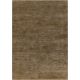 Tapis jute et soie de bambou tissé main design Siena