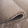 Tapis shaggy uni extra doux moderne Paola