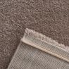 Tapis shaggy uni extra doux moderne Paola