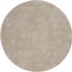 Tapis rond scandinave graphique courtes mèches Taro