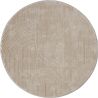 Tapis rond scandinave graphique courtes mèches Taro