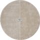 Tapis rond scandinave graphique courtes mèches Taro