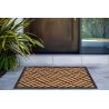 Tapis d'entrée coco naturel Ara