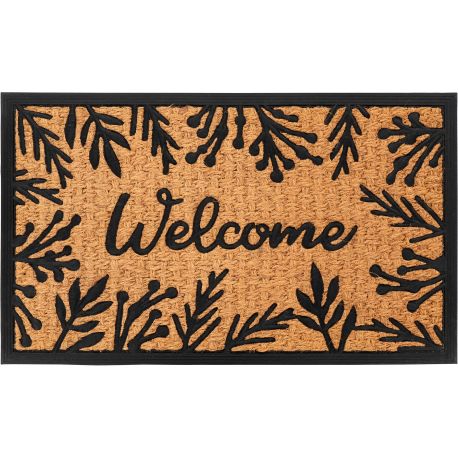 Tapis d'entrée coco naturel Addax