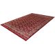 Tapis ethnique oriental avec franges rouge Surya