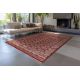 Tapis ethnique oriental avec franges rouge Surya