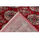 Tapis ethnique oriental avec franges rouge Surya