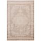 Tapis vintage viscose avec franges rayé Maud