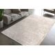 Tapis effet marbre viscose avec franges design Burello