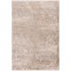 Tapis effet marbre viscose avec franges design Burello