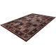 Tapis ethnique oriental rouge lavable en machine Pela