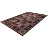 Tapis ethnique oriental rouge lavable en machine Pela