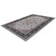 Tapis rouge oriental lavable en machine ethnique Benisse