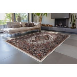 Tapis multicolore oriental lavable en machine Kuzco