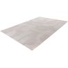 Tapis moderne abstrait avec franges Rassia