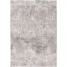 Tapis abstrait moderne avec franges Celano