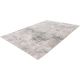 Tapis abstrait moderne avec franges Celano