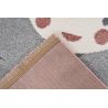 Tapis multicolore enfant doux Homere