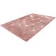 Tapis chambre d'enfant rose doux Huellia