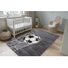 Tapis chambre d'enfant argenté Surate