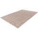 Tapis abstrait effet 3D design argenté Ossa