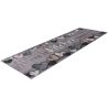 Tapis de cuisine gris lavable en machine Salira