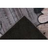 Tapis de cuisine gris lavable en machine Salira