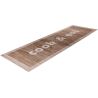 Tapis beige de cuisine antidérapant Shapeo