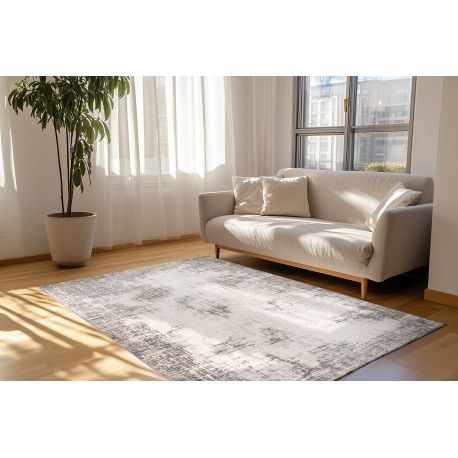 Tapis moderne rayé effet 3D rectangle Trios