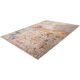 Tapis multicolore vintage rayé rectangle Mustha